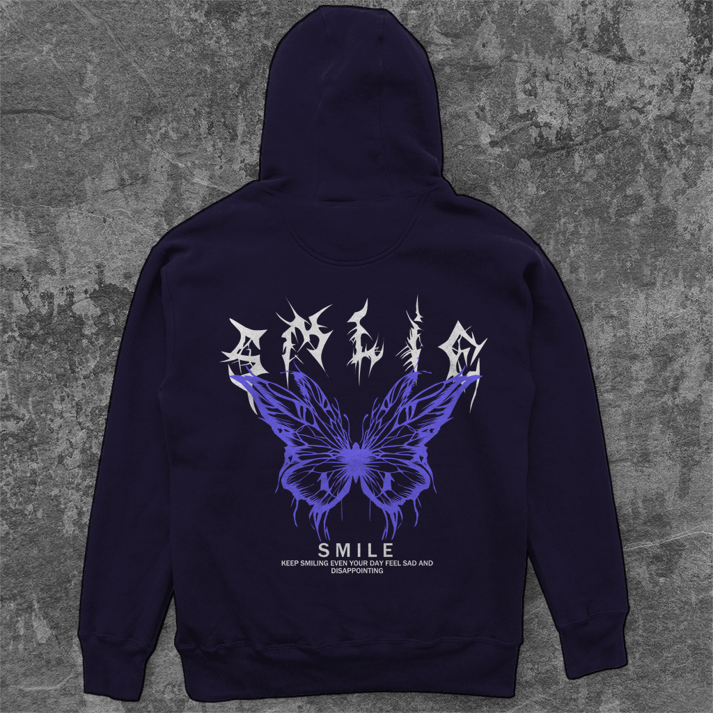 Unisex Oversize Hoodie -  Smile