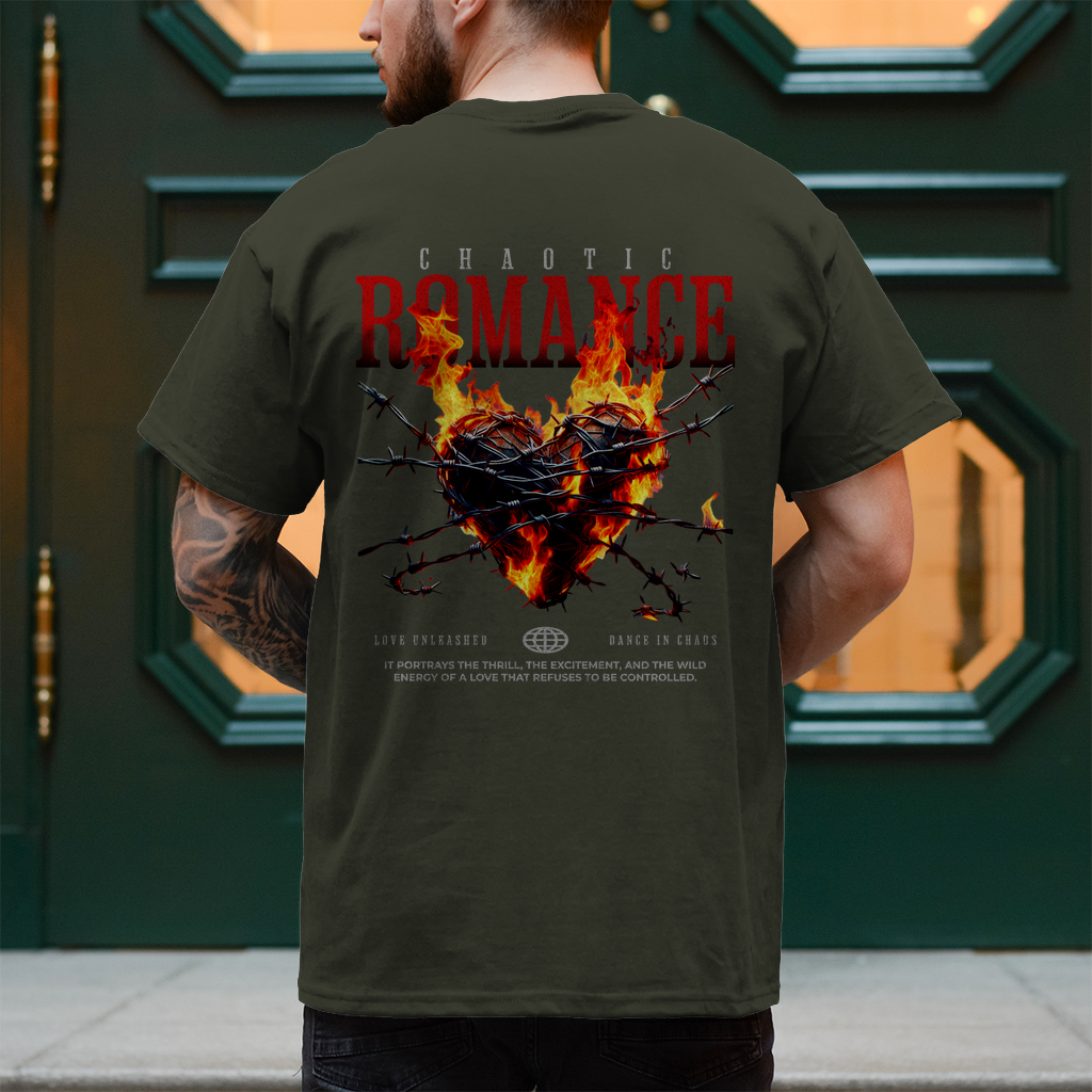 Herren T-Shirt -  Chaotic Romance