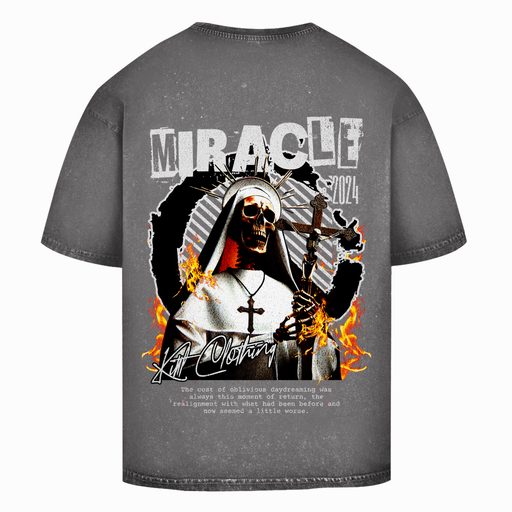 Oversize Washed T-Shirt Miracle