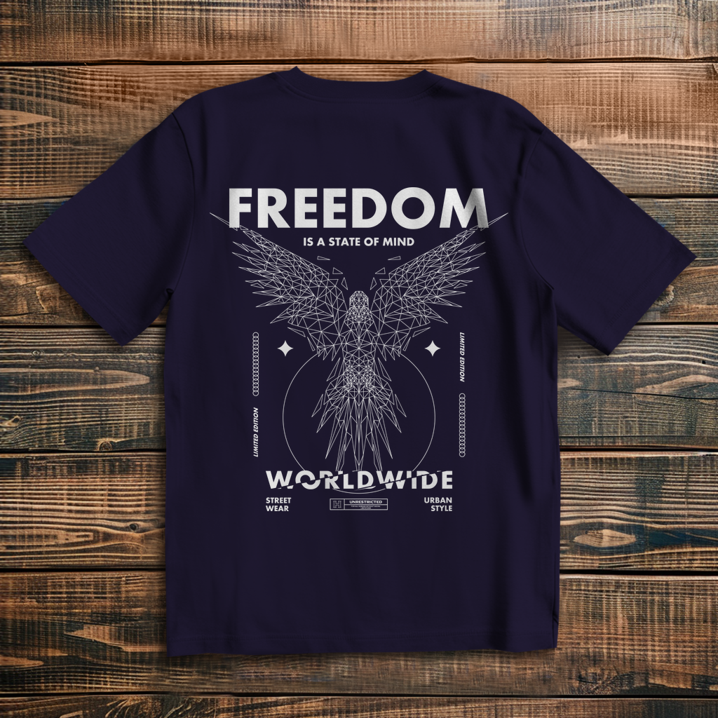Oversize T-Shirt -  Freedom