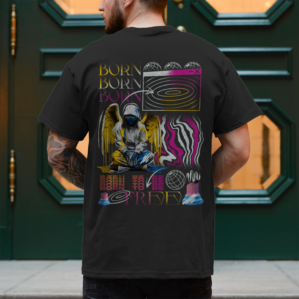 Herren T-Shirt -  Born