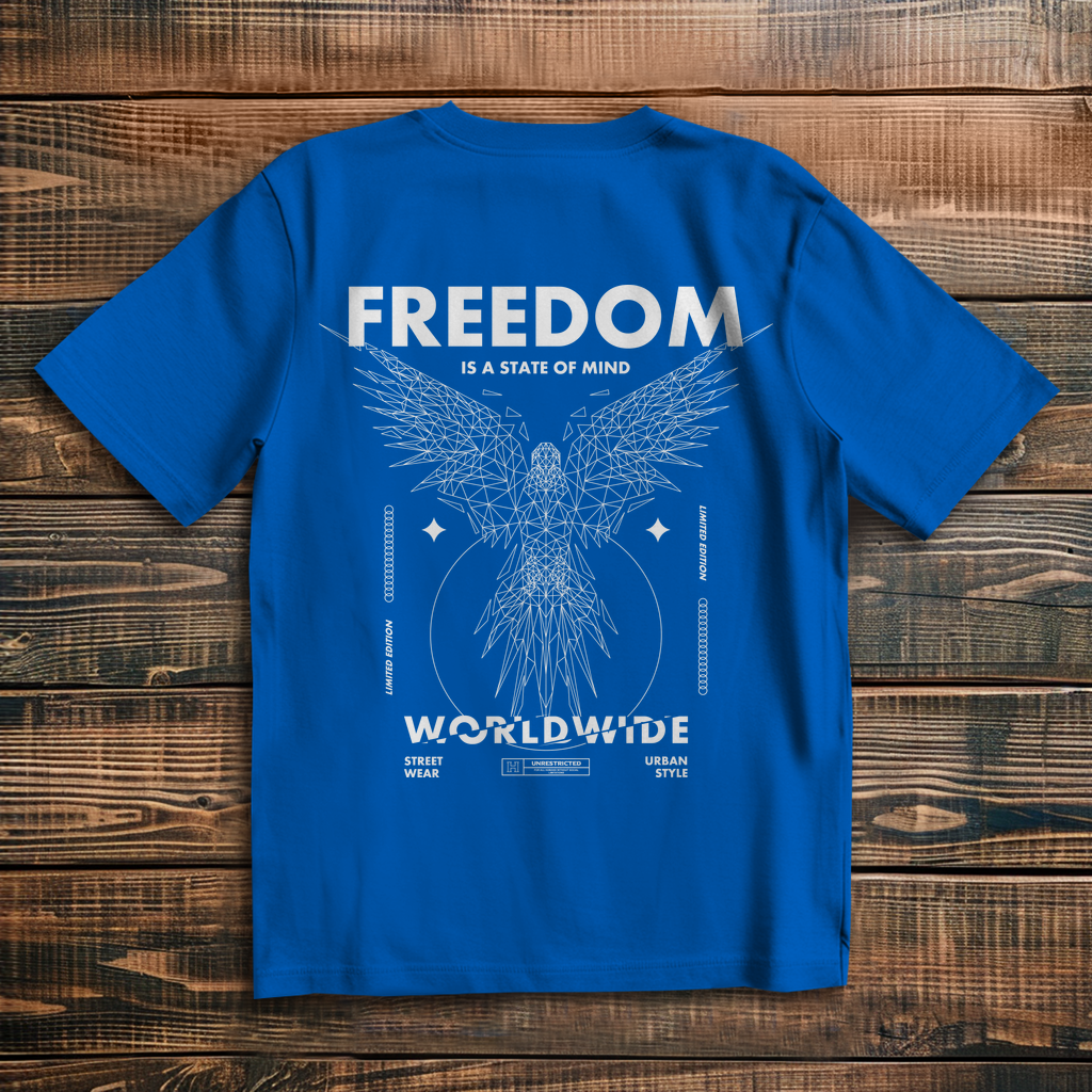 Oversize T-Shirt -  Freedom