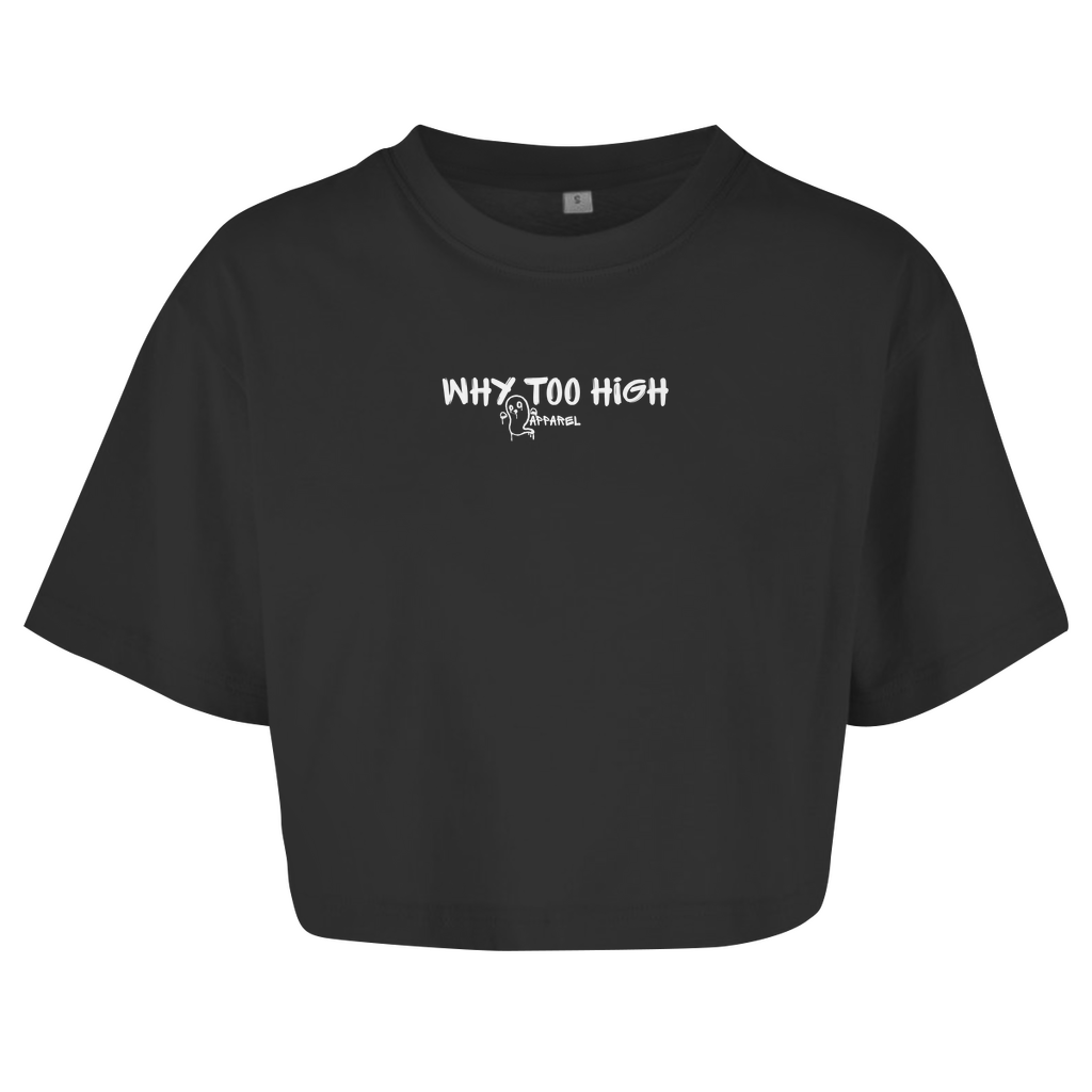 Damen Oversize Crop Top -  Dream Flight