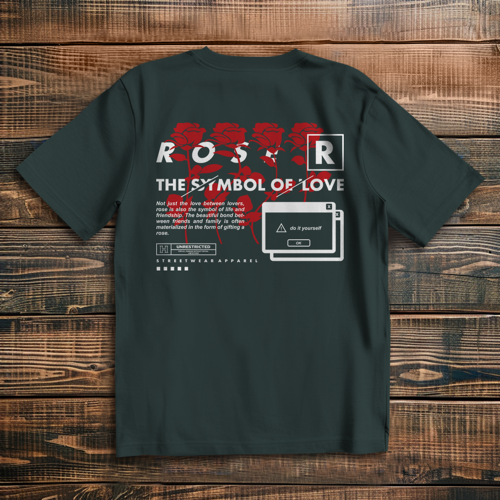 Oversize T-Shirt -  Rose