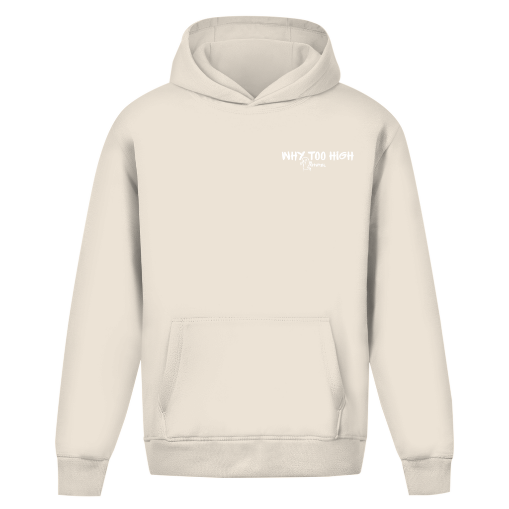 Oversize Hoodie Ohne Kordel -  Rose