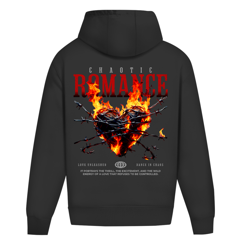 Oversize Hoodie Ohne Kordel -  Chaotic Romance