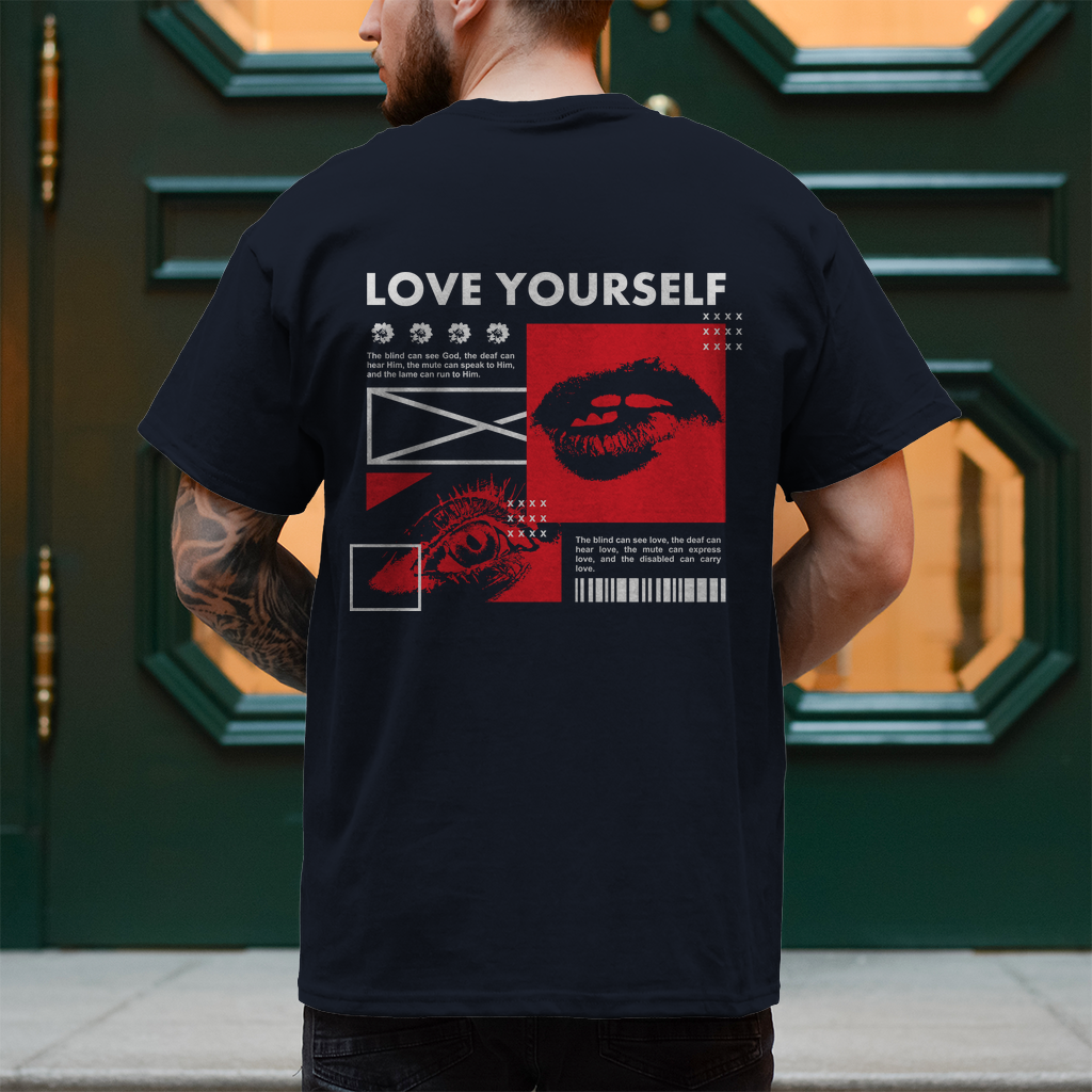 Herren T-Shirt - LOVE YOURSELF