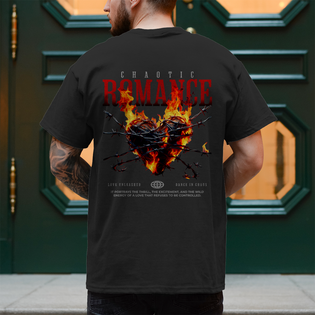 Herren T-Shirt -  Chaotic Romance