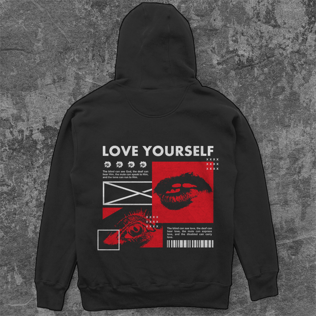 Unisex Oversize Hoodie - LOVE YOURSELF