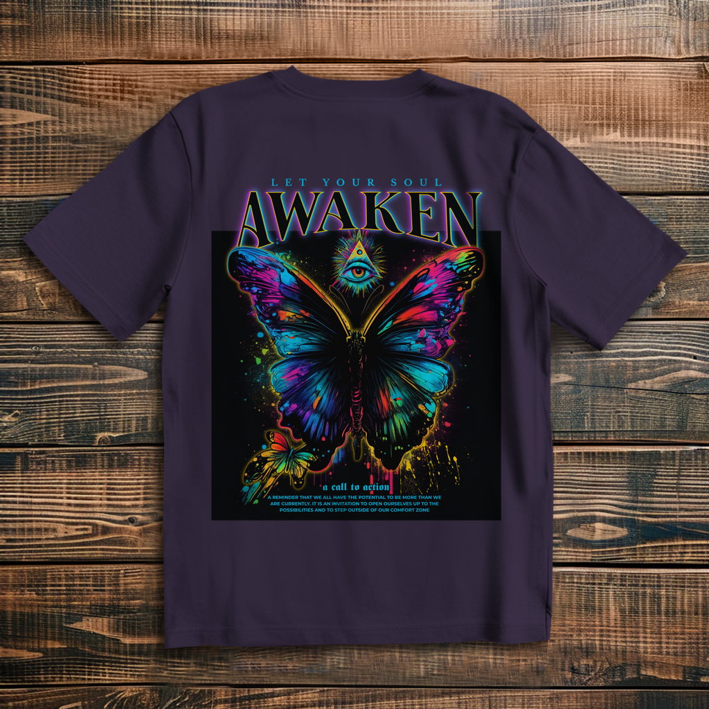 Oversize T-Shirt -  Let Your Soul Awaken