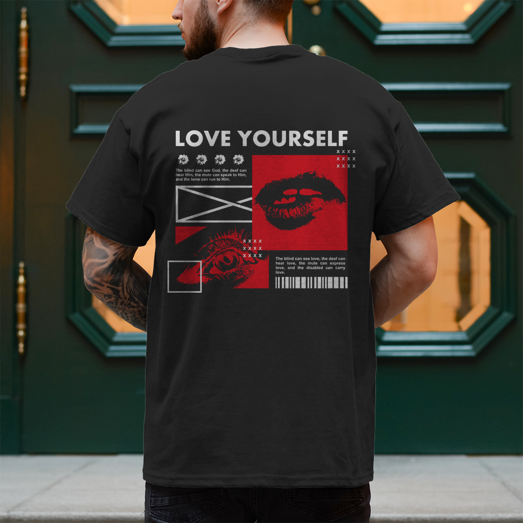 Herren T-Shirt - LOVE YOURSELF