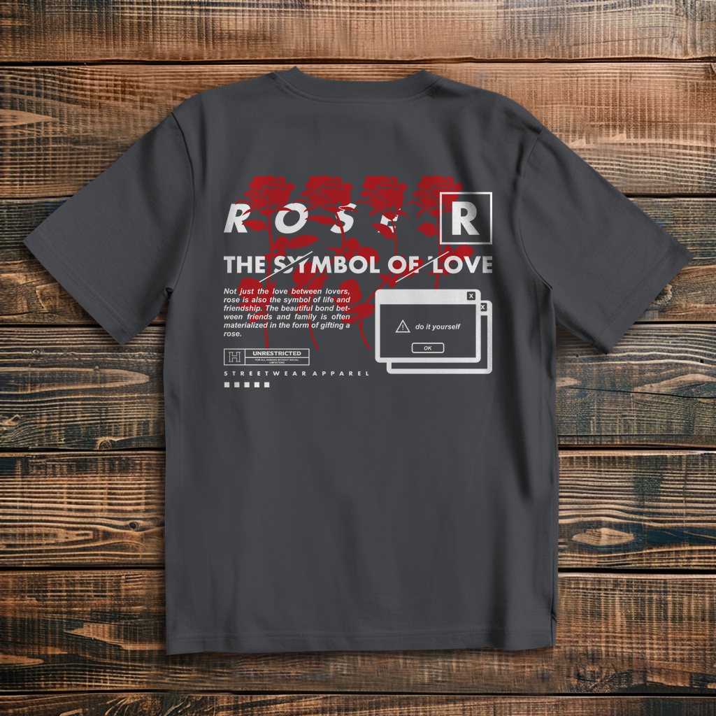 Oversize T-Shirt -  Rose