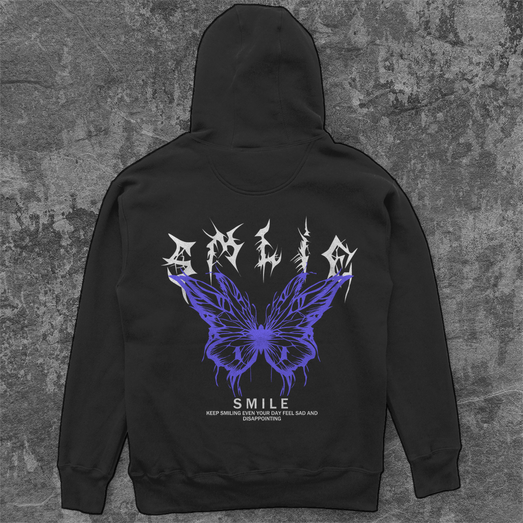 Unisex Oversize Hoodie -  Smile