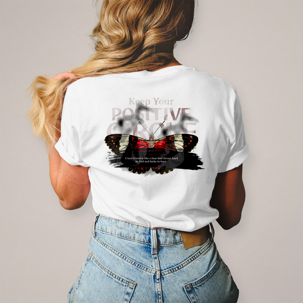 Damen T-Shirt -  Positive Circle