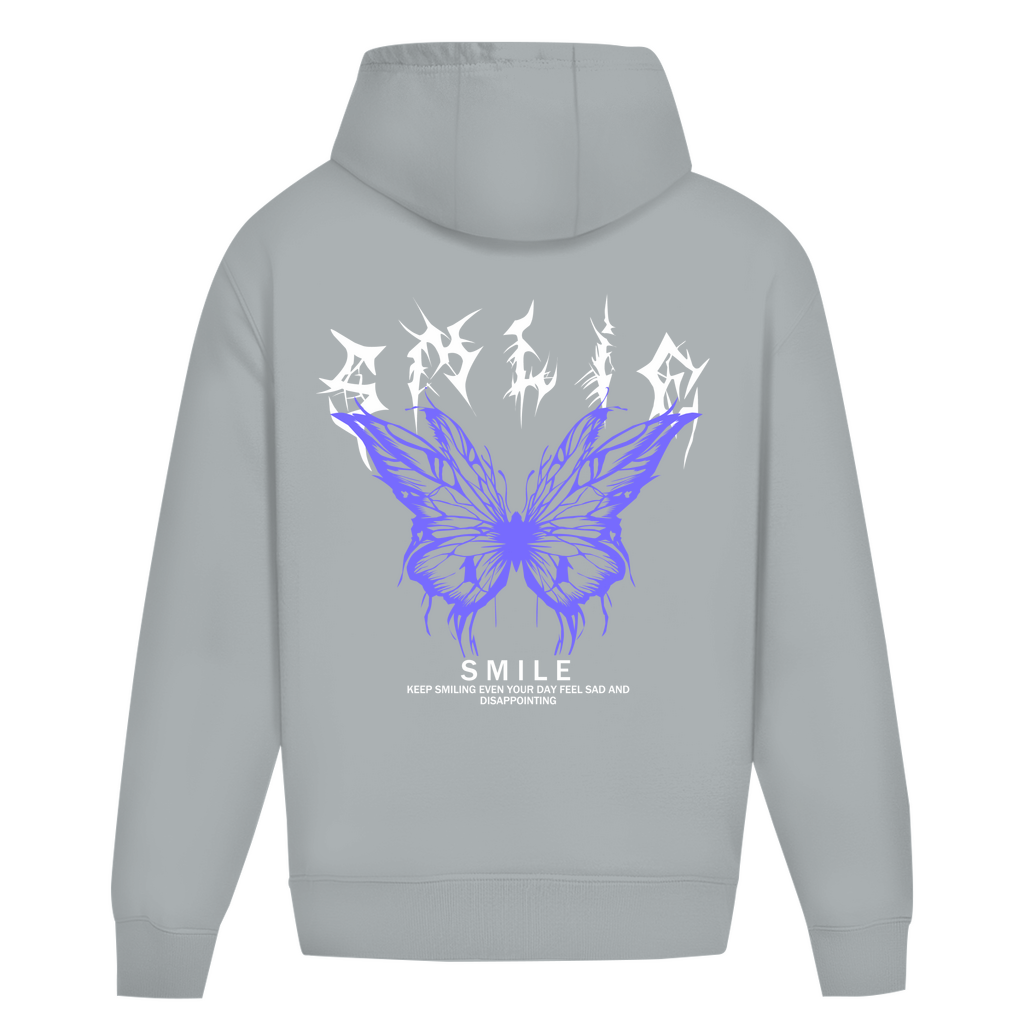 Oversize Hoodie Ohne Kordel -  Smile