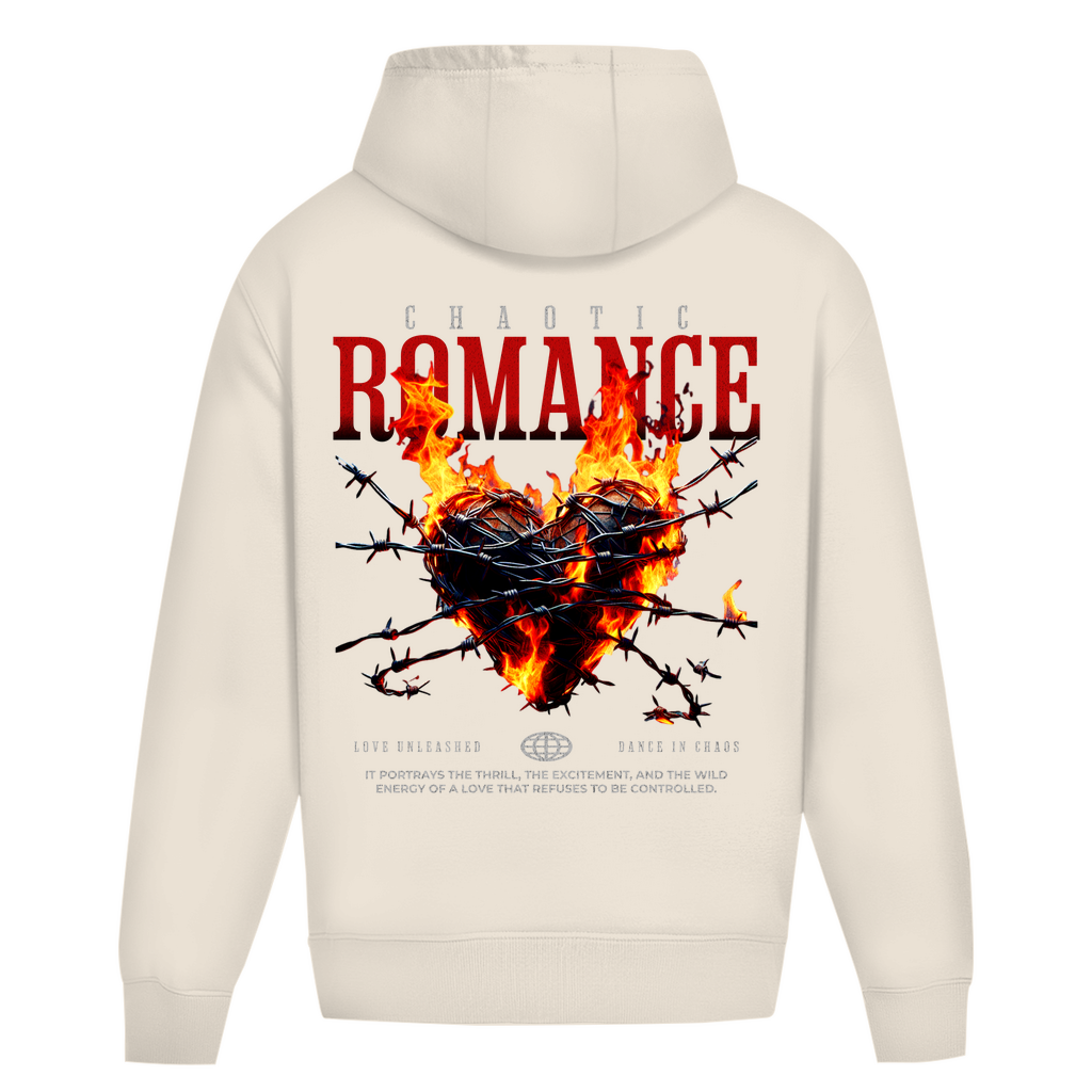 Oversize Hoodie Ohne Kordel -  Chaotic Romance