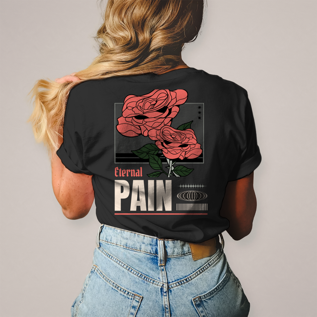 Damen T-Shirt -  PAIN