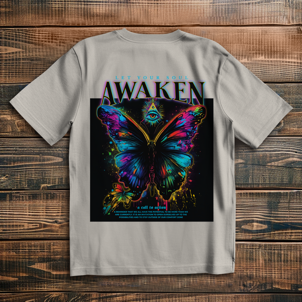 Oversize T-Shirt -  Let Your Soul Awaken