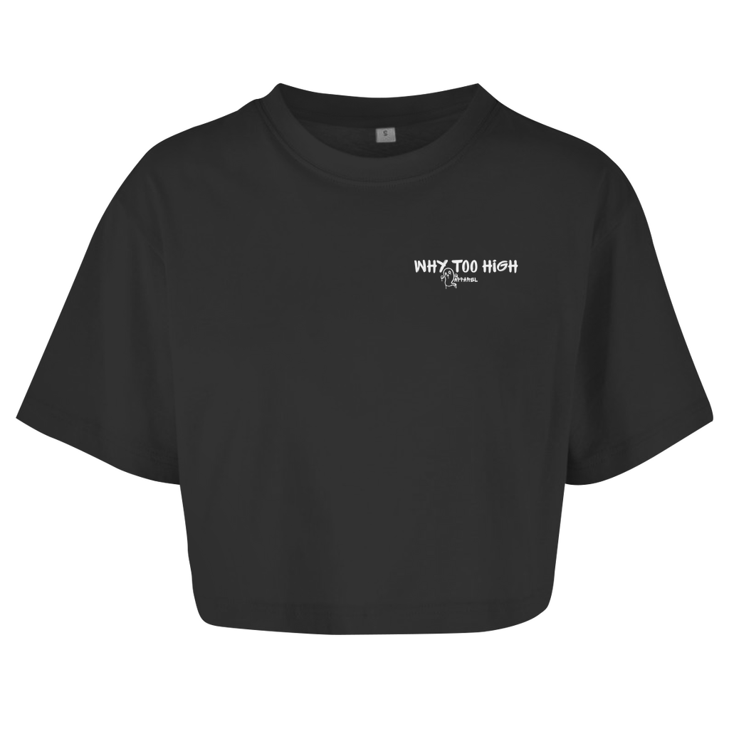 Damen Oversize Crop Top -  Heavenly