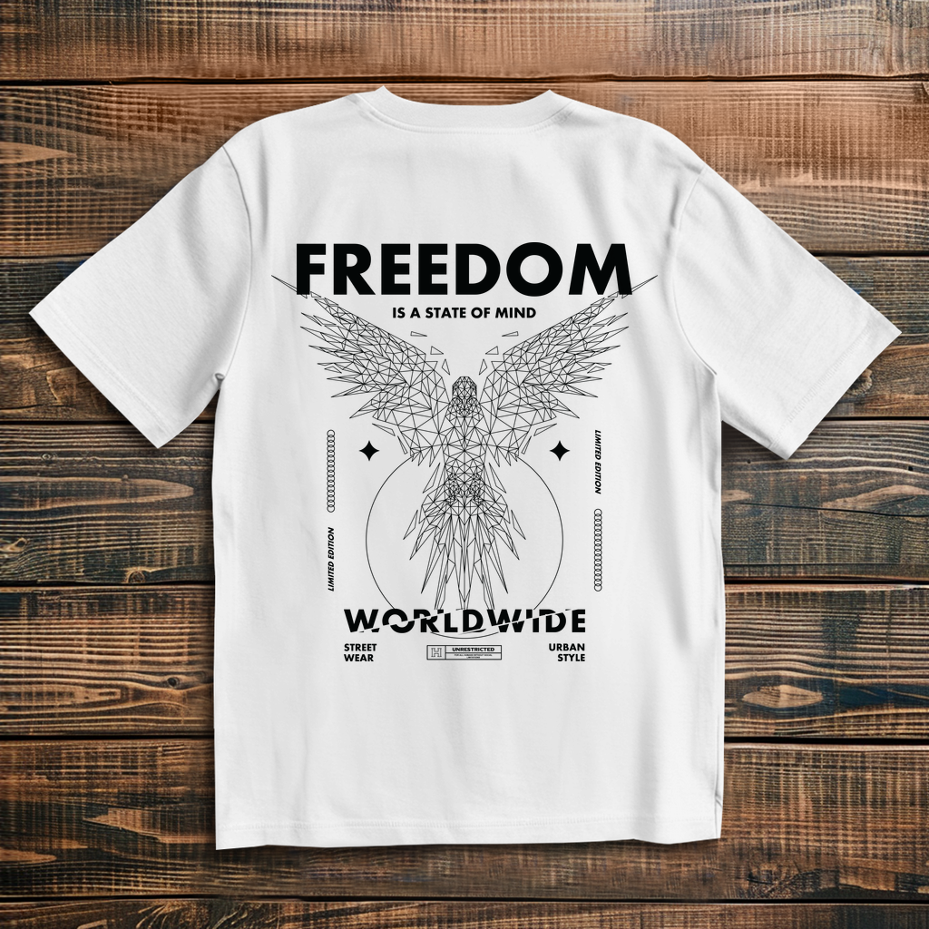 Oversize T-Shirt -  Freedom