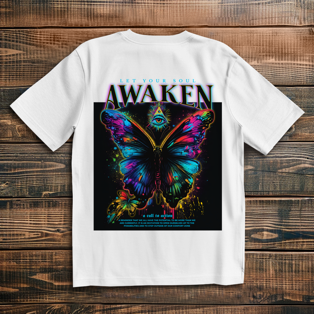 Oversize T-Shirt -  Let Your Soul Awaken