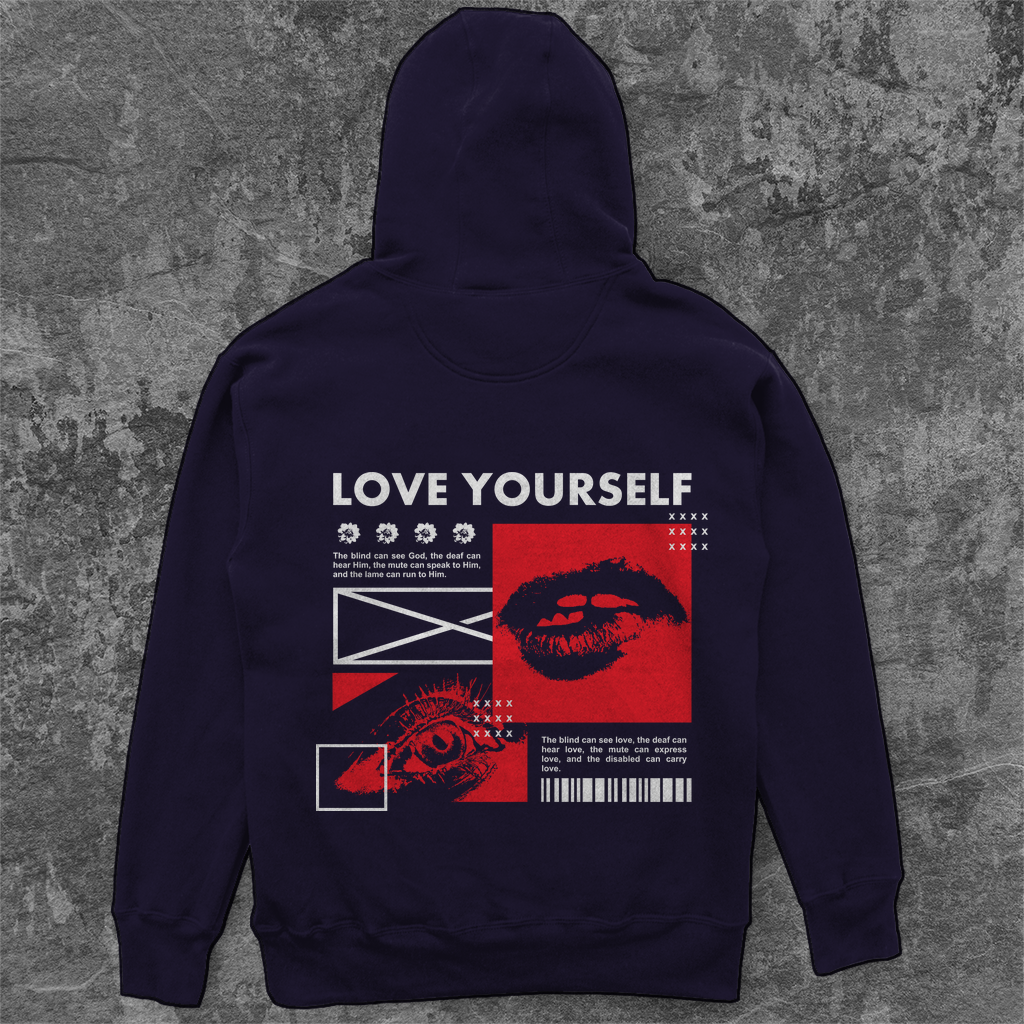 Unisex Oversize Hoodie - LOVE YOURSELF