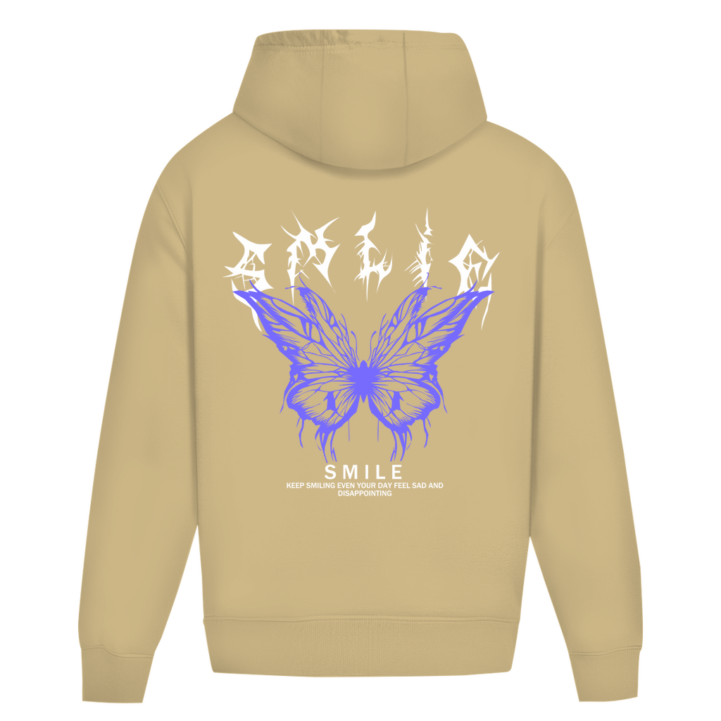 Oversize Hoodie Ohne Kordel -  Smile