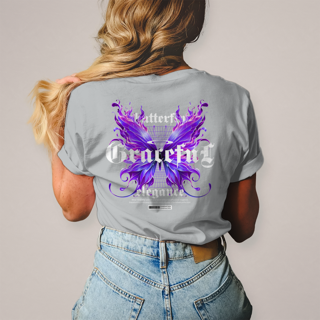 Damen T-Shirt -  Butterfly