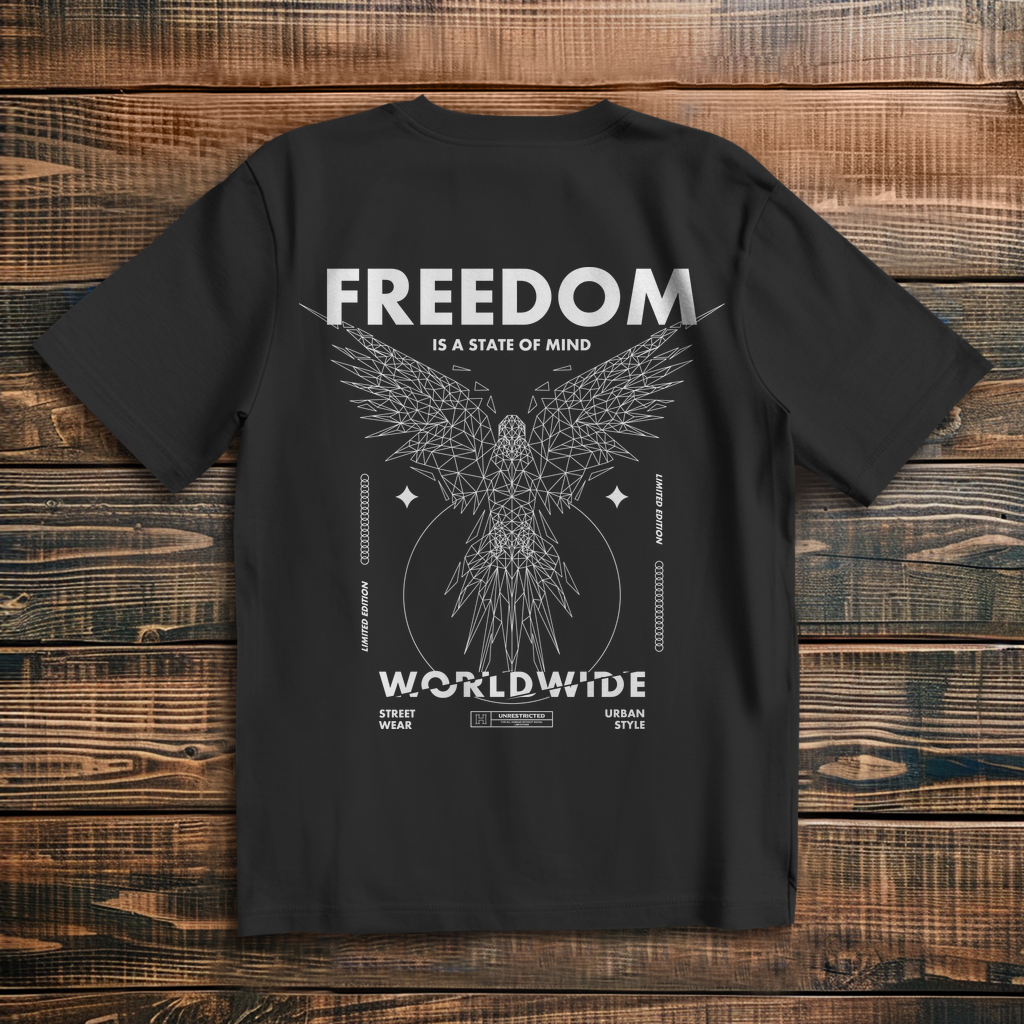 Oversize T-Shirt -  Freedom