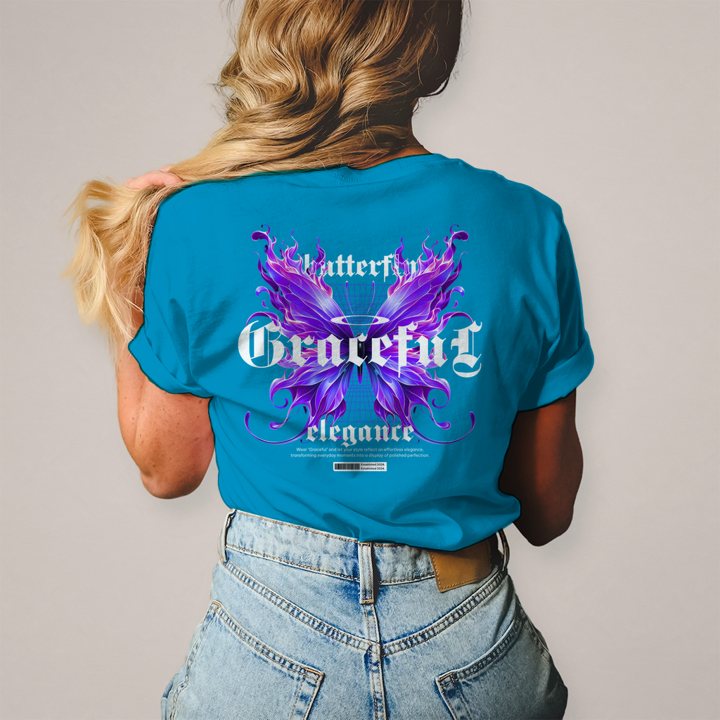Damen T-Shirt -  Butterfly