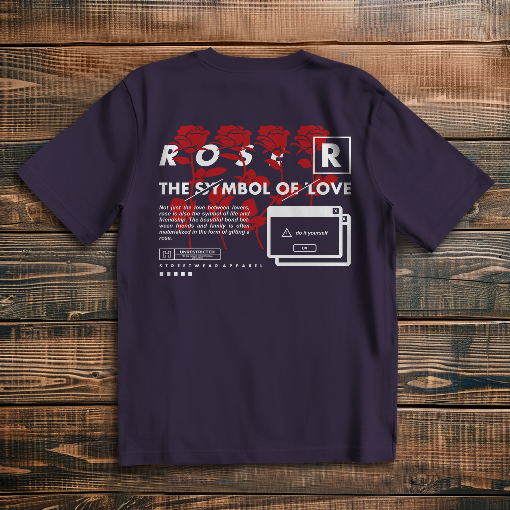 Oversize T-Shirt -  Rose
