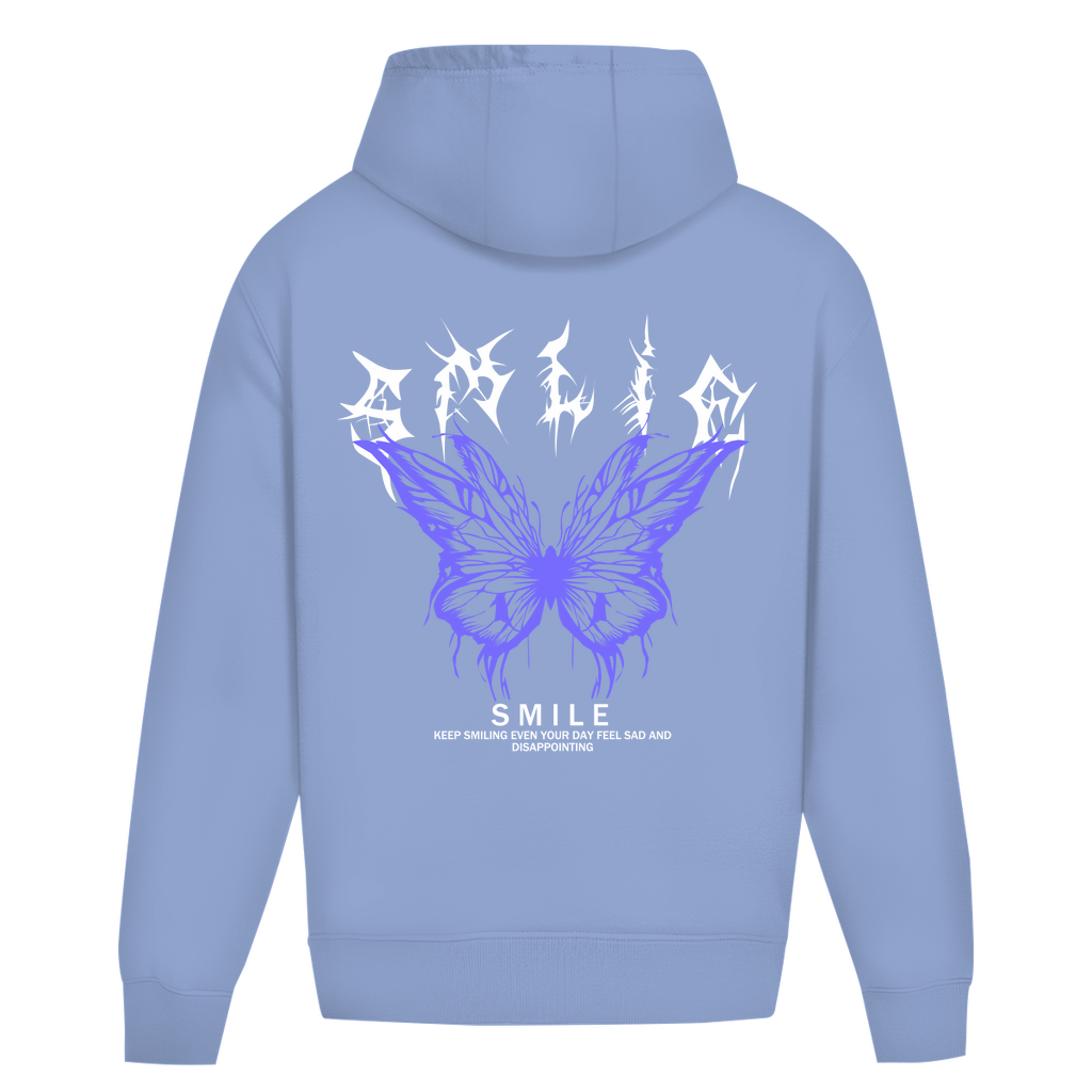 Oversize Hoodie Ohne Kordel -  Smile