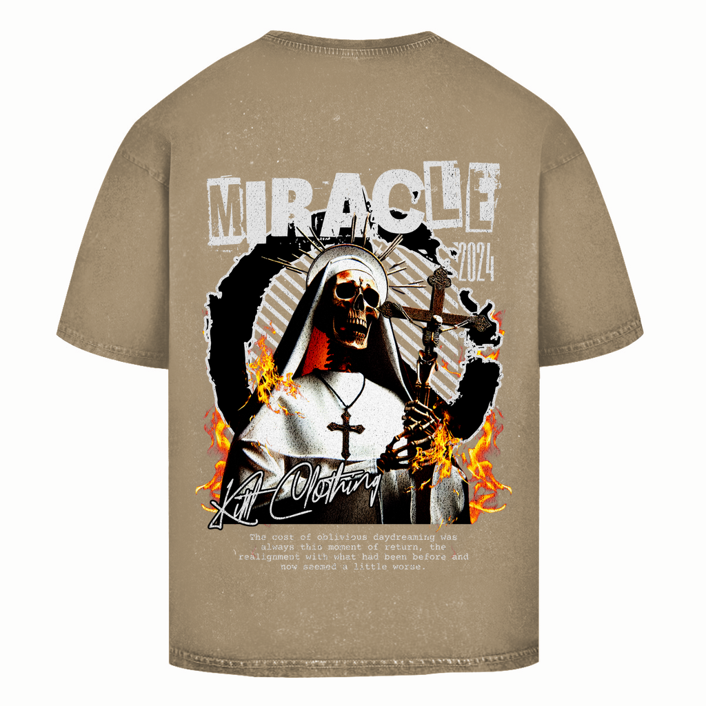 Oversize Washed T-Shirt Miracle