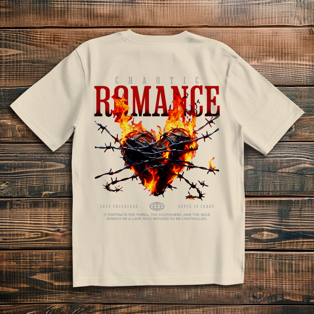Oversize T-Shirt -  Chaotic Romance