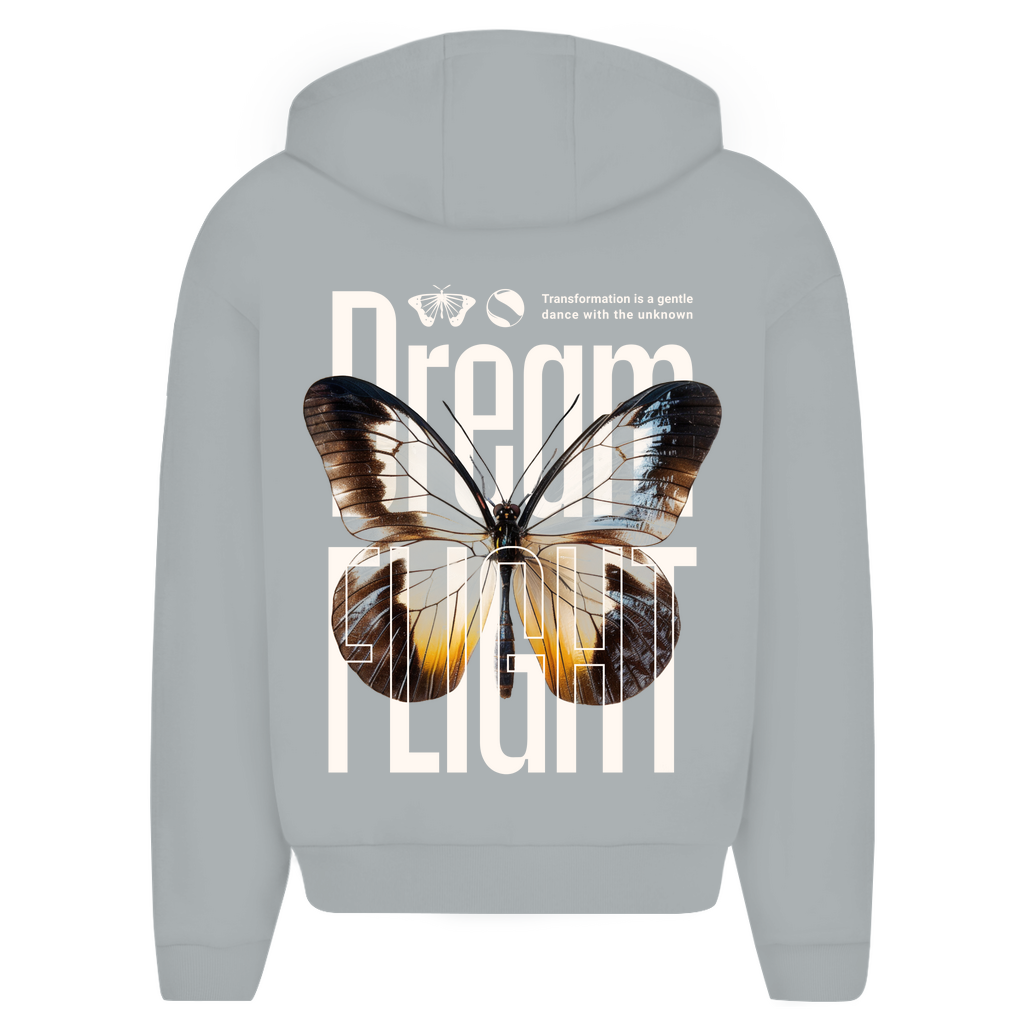 Herren Oversize Zipper Hoodie -  Dream Flight