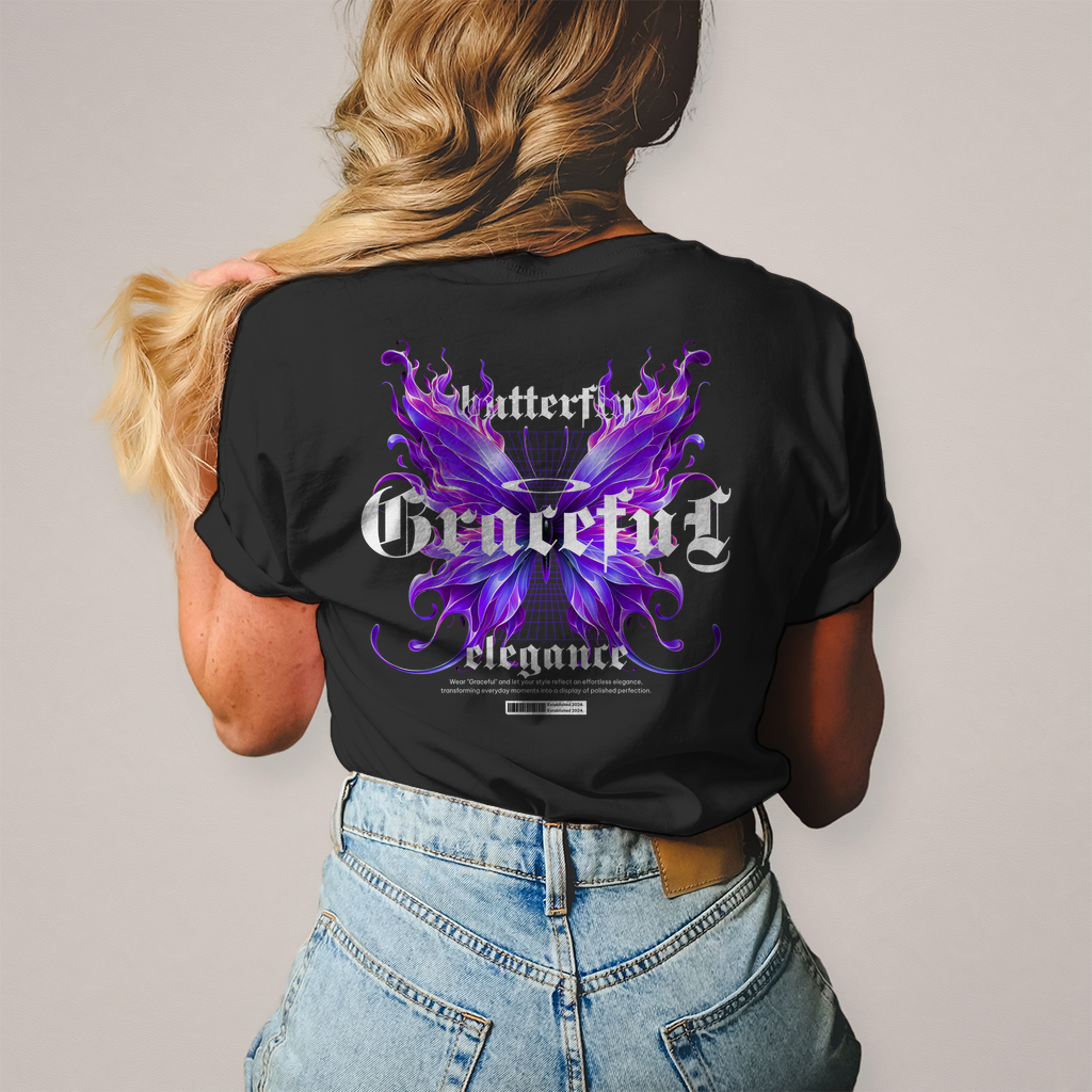 Damen T-Shirt -  Butterfly