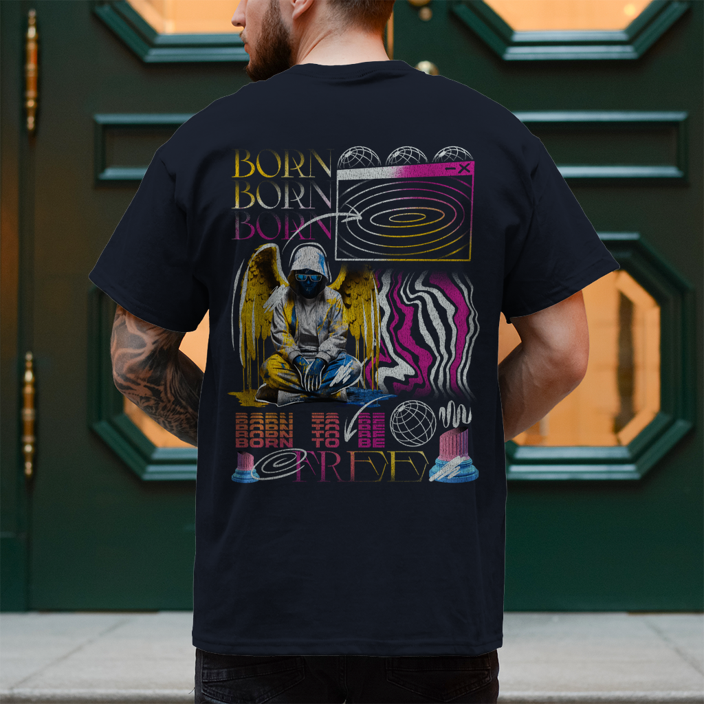 Herren T-Shirt -  Born