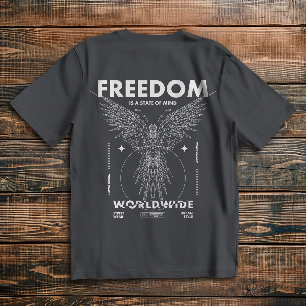 Oversize T-Shirt -  Freedom