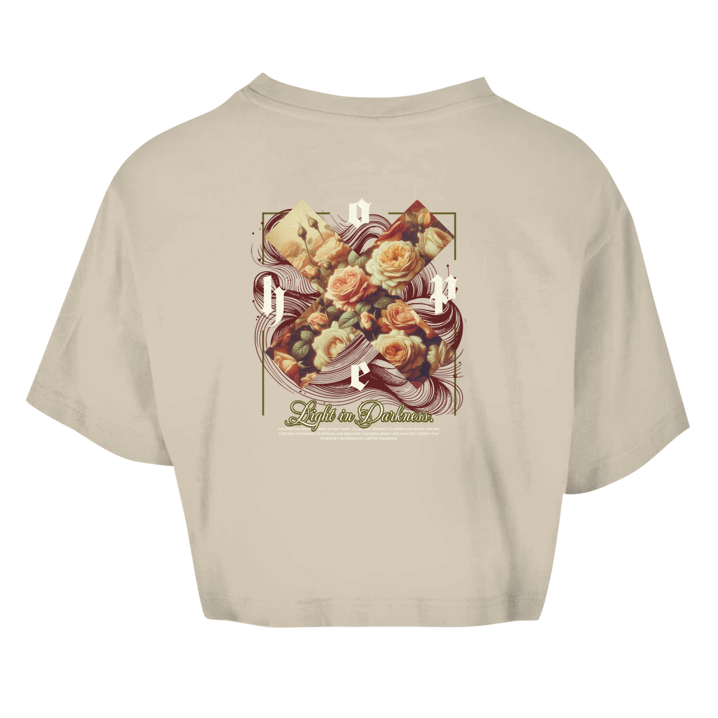 Damen Oversize Crop Top -  Hope
