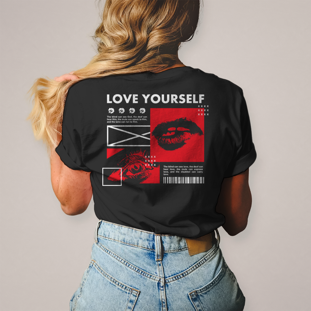 Damen T-Shirt - LOVE YOURSELF
