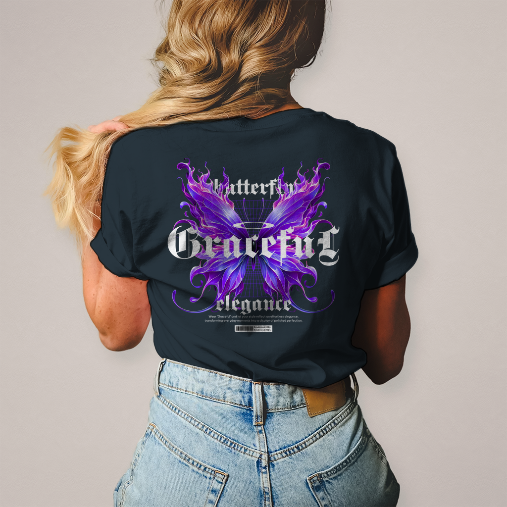 Damen T-Shirt -  Butterfly
