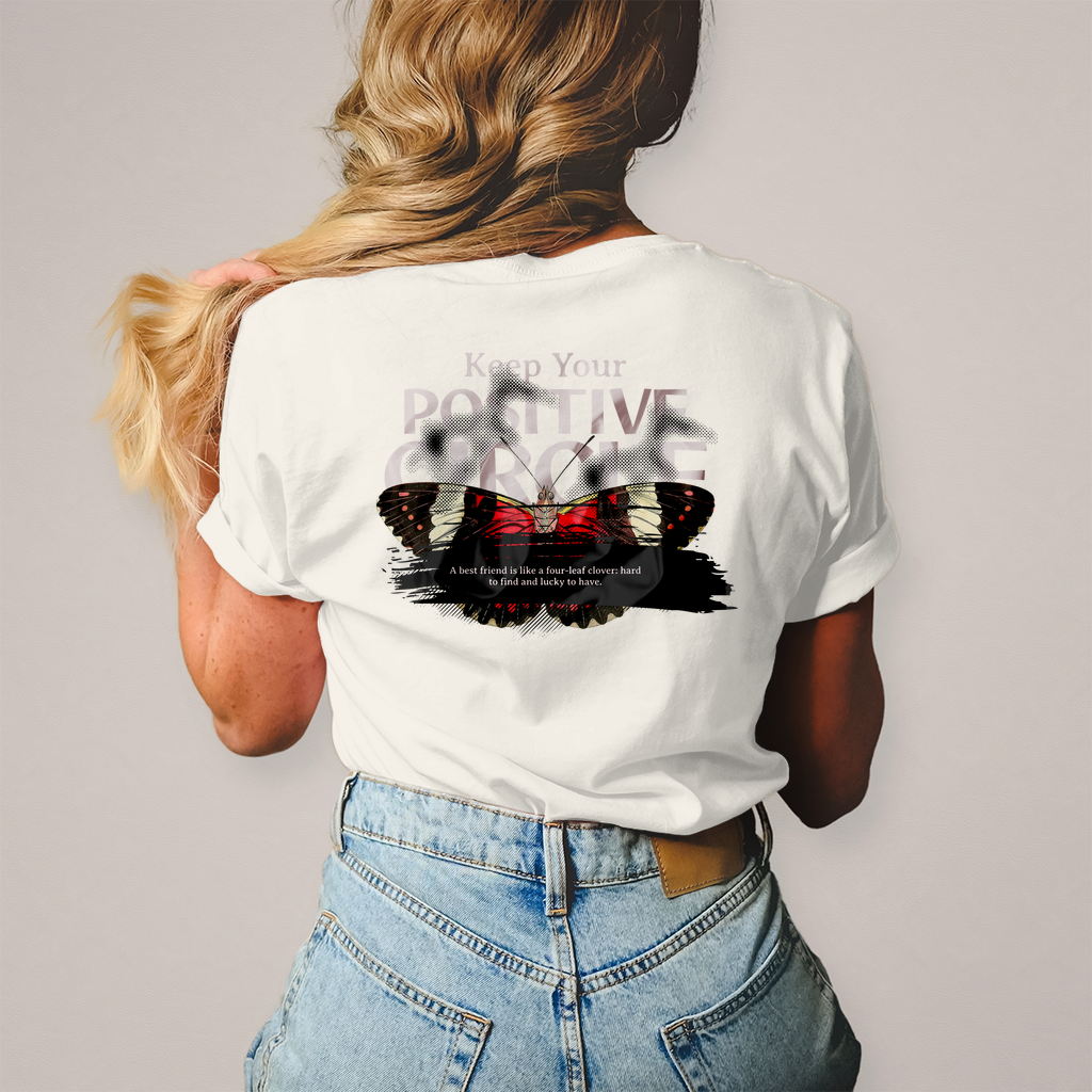 Damen T-Shirt -  Positive Circle