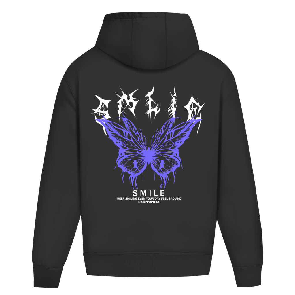 Oversize Hoodie Ohne Kordel -  Smile