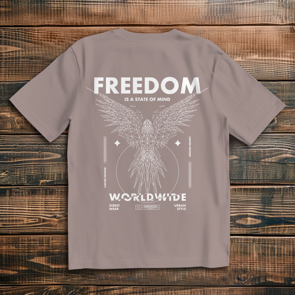 Oversize T-Shirt -  Freedom