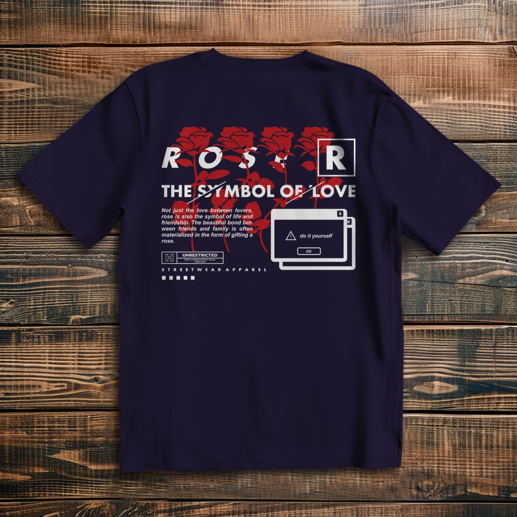 Oversize T-Shirt -  Rose