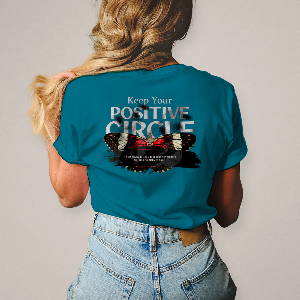 Damen T-Shirt -  Positive Circle