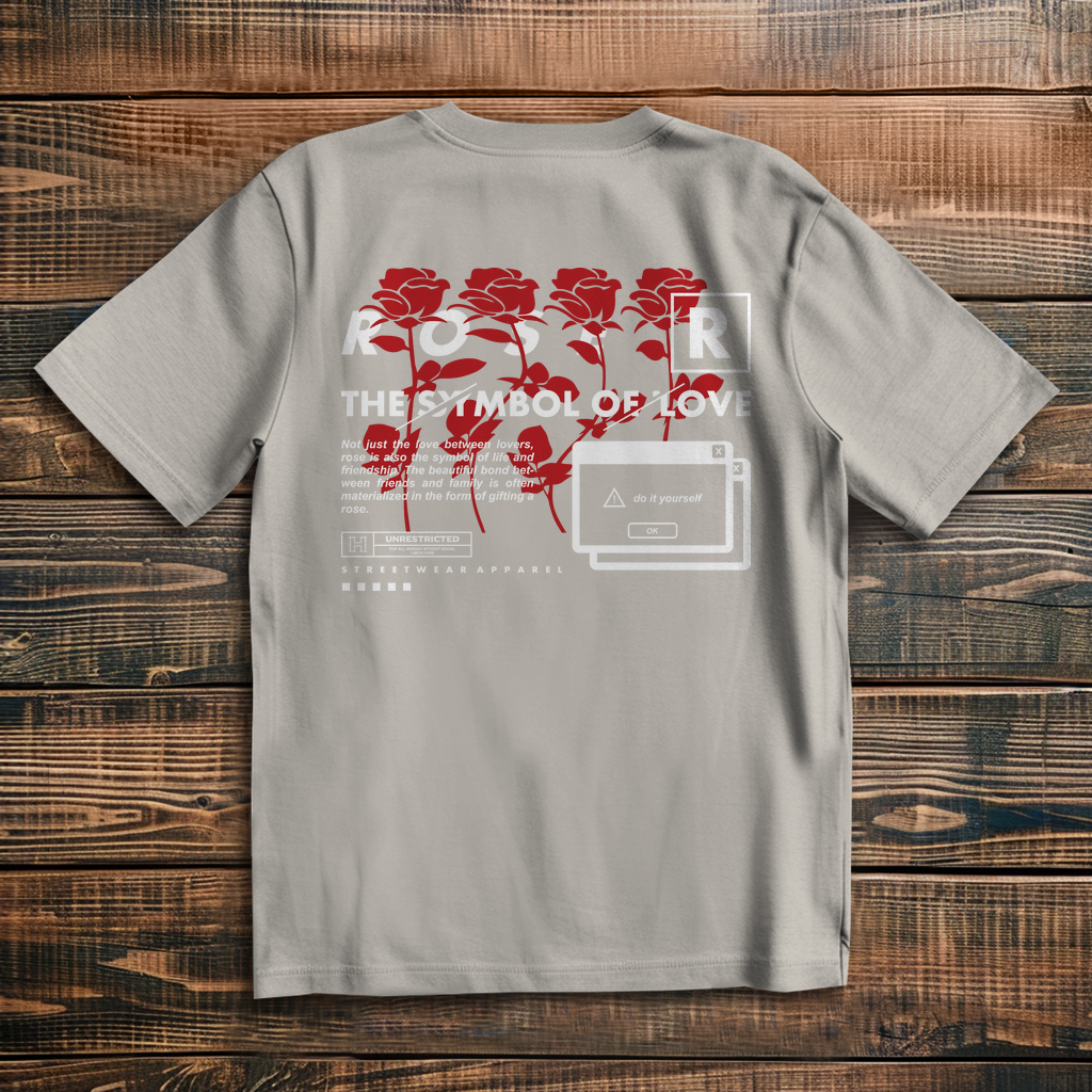 Oversize T-Shirt -  Rose