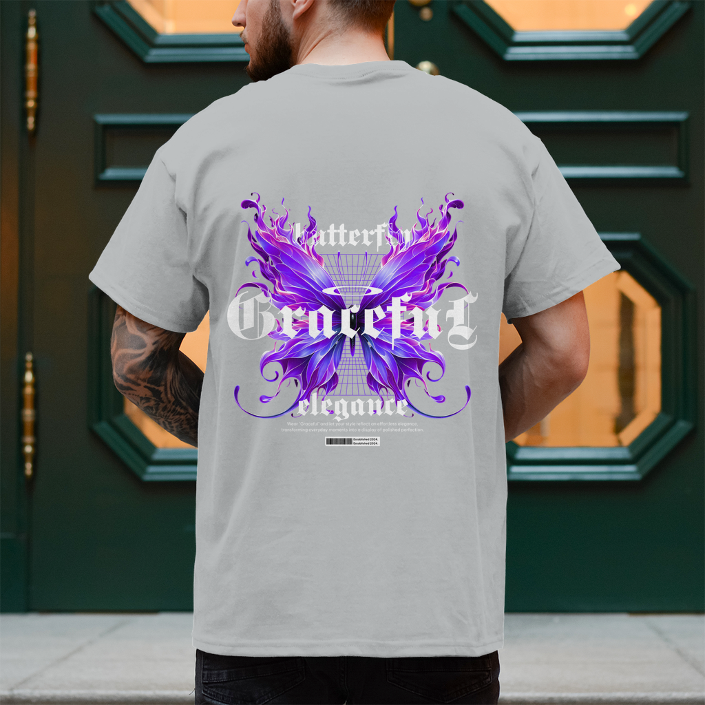 Herren T-Shirt -  Butterfly