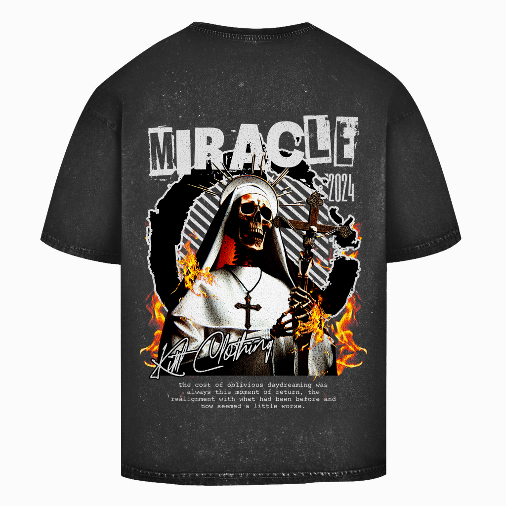 Oversize Washed T-Shirt Miracle