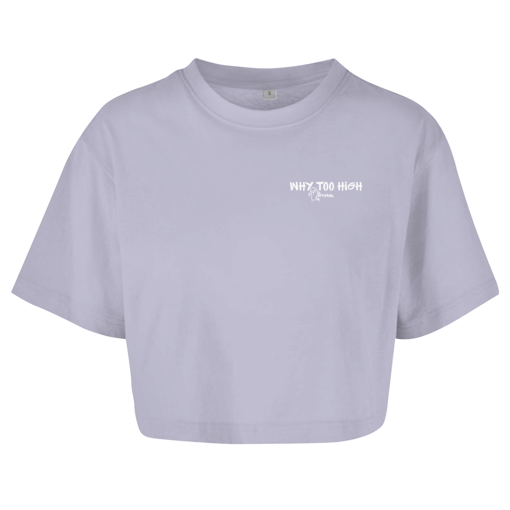 Damen Oversize Crop Top -  Heavenly
